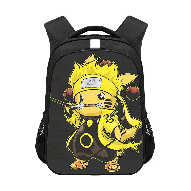 

Pikachu Hokage Student Reflective Strip School Bag Children's Cartoon Cute Backpack Kindergarten Burden-reducing Backpack