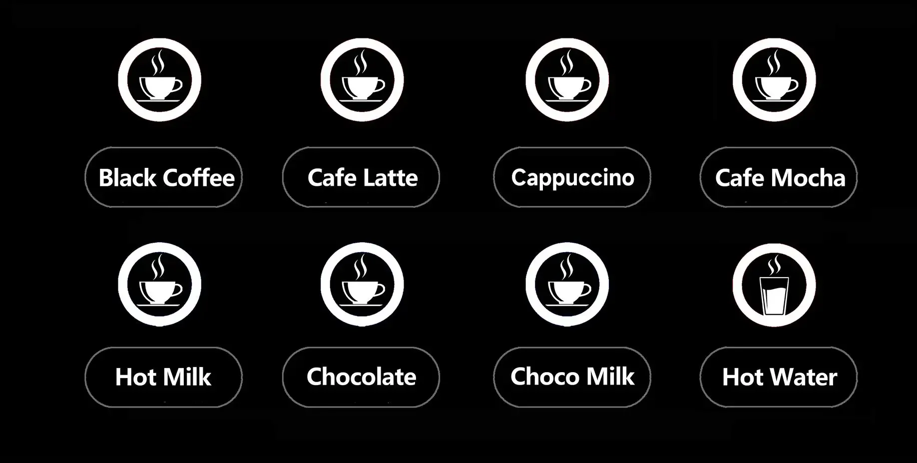 E-308F Торговый автомат для мгновенного смешивания кофе полностью автоматический