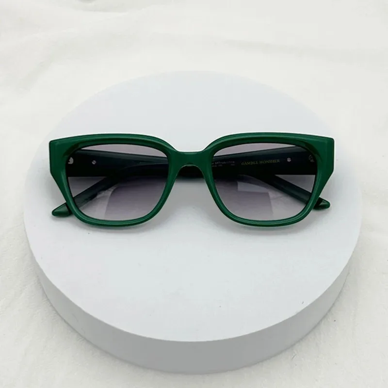 24 новых квадратных солнцезащитных очка GM для мужчин и женщин с тем же серыми