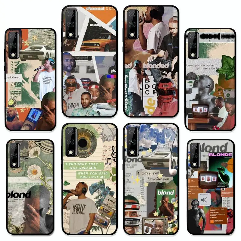 

F-Franks O-Ocean Blonde Phone Case for Huawei Y 6 9 7 5 8s prime 2019 2018 enjoy 7 plus