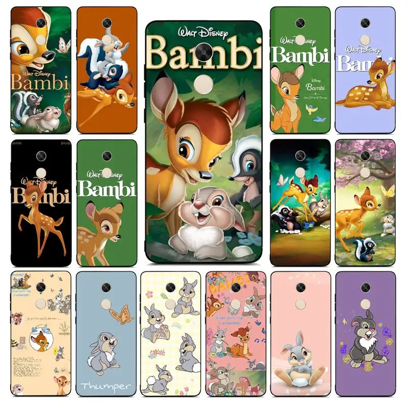

Disney Bambi Thumper Phone Case for Redmi Note 8 7 9 4 6 pro max T X 5A 3 10 lite pro