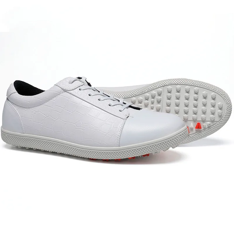 Golf Shoes Men's Leather Casual Sports Shoes Waterproof Breathable Ultra-light Ultra-soft Non-slip