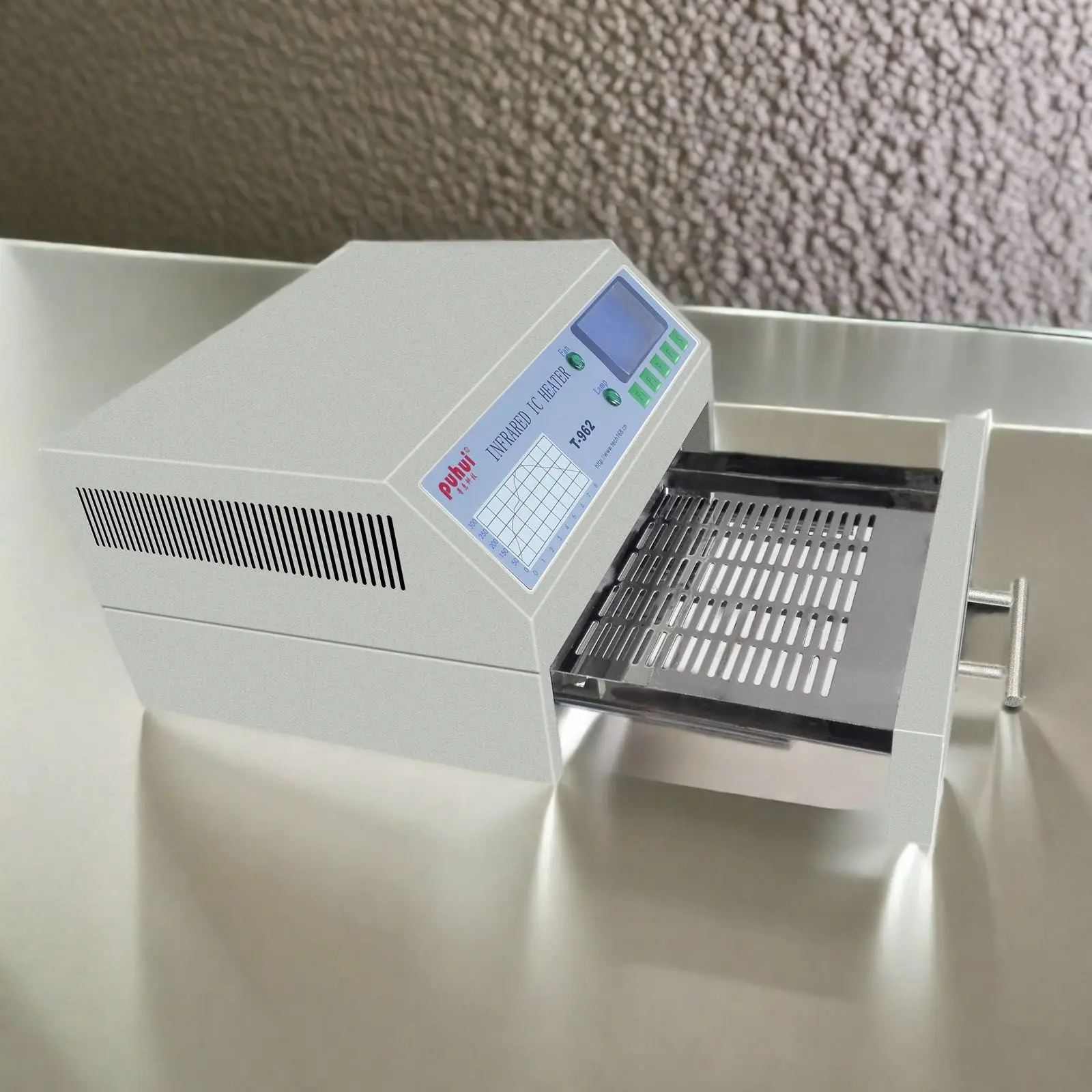 T962 Печь для припоя оплавлением BGA SMD SMT Rework Sation T 962 оплачива волновой печи PUHUI T-962