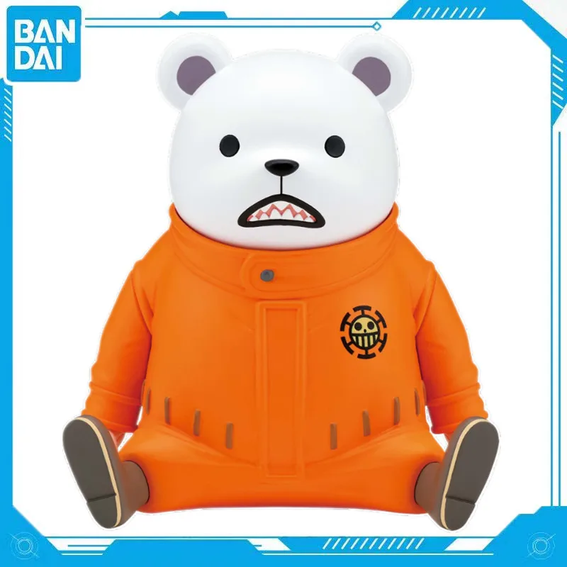 Bandai натуральная аниме One Piece Heart Pirates Bepo SOFVIMATES ПВХ 11 см фигурка украшения модель