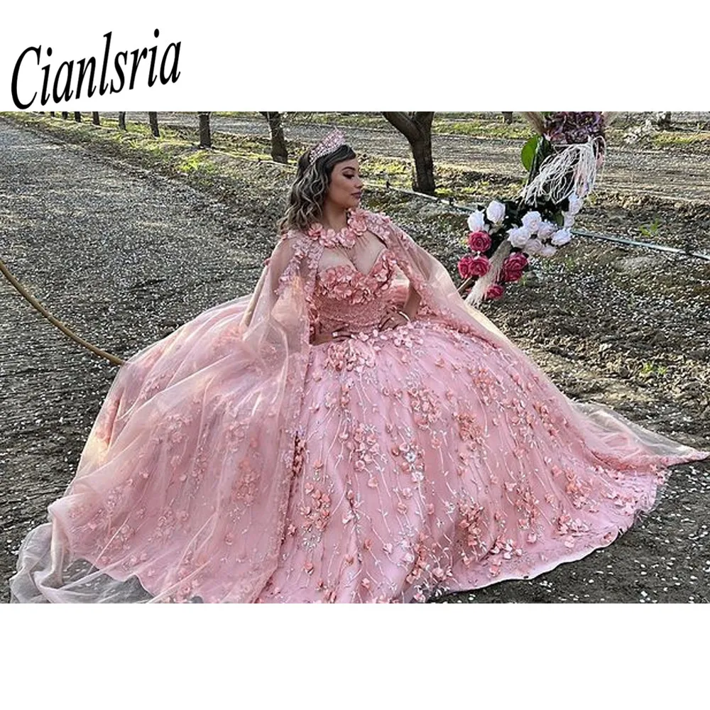 Роскошное бальное платье принцессы платья для Quinceanera 2022 Милые 15 праздничные