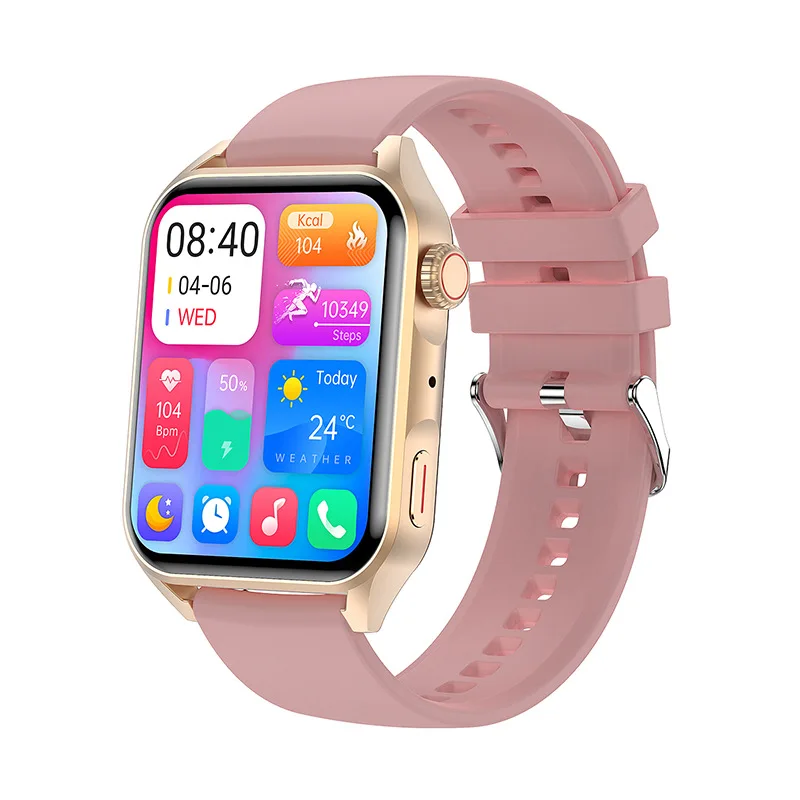 New Smartwatch NFC Access Control Metal Strap1.32 Inch HD Touch Screen Bluetooth Calls Music Player Sports Fashion Men Watch