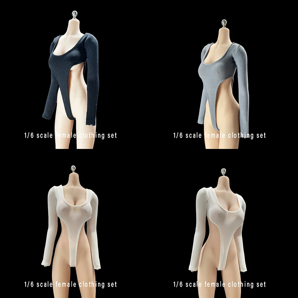 

Женское боди с длинным рукавом и открытой спиной, в трех цветах