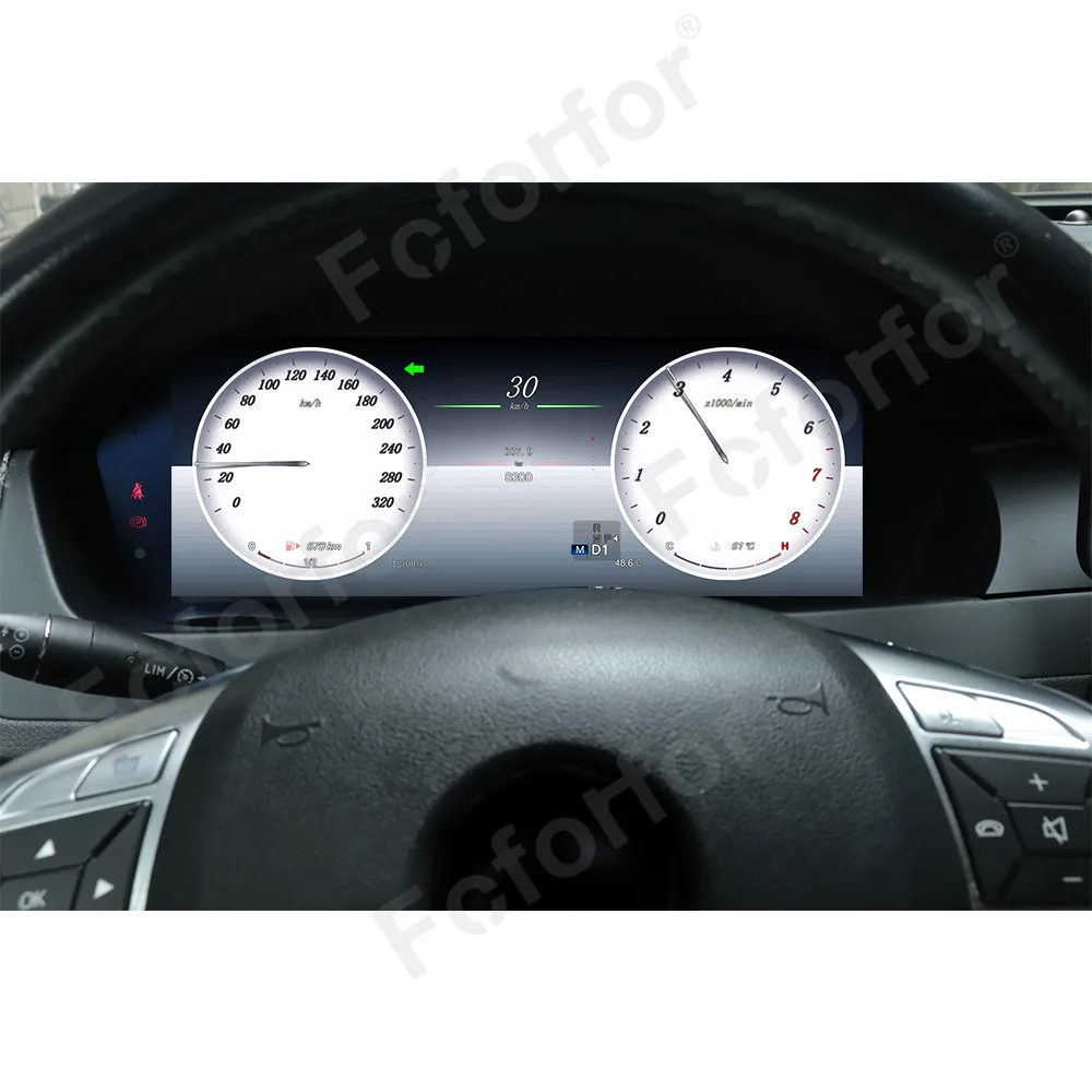 Новинка Автомобильный цифровой ЖК-дисплей для Benz C класса W204 2011-2014 Кластер