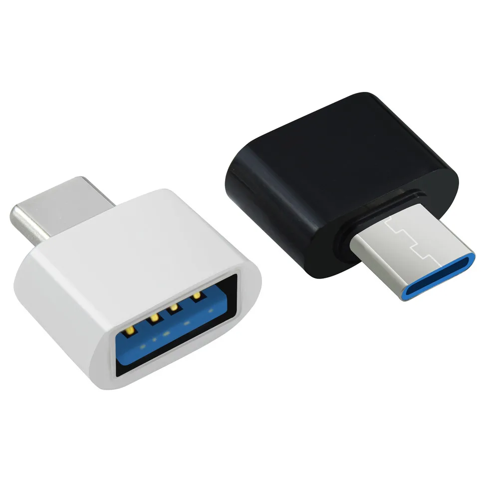 

2PCS Universal Usb To Type C Adapter For Android Mobile Mini Type-C Jack Splitter smartphone USB C Connectors OTG Converter