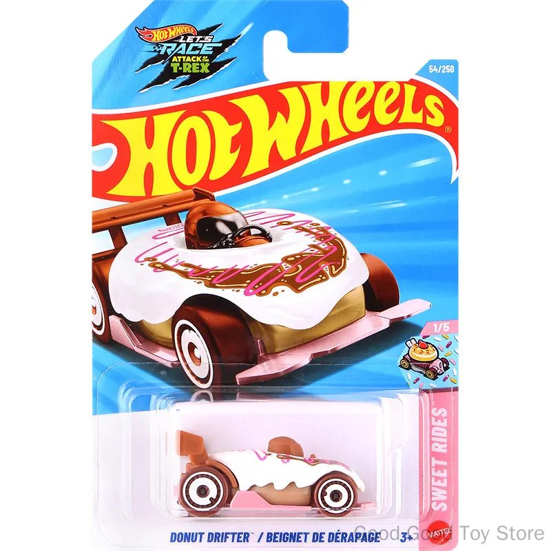 Фото Оригинальная коллекционная модель автомобиля Hot Wheels 2026M, масштаб 1/64, серия Mainline: Raleigh Porsche 911, Peugeot Le Mans. Литая под давлением модель, игрушка, подарок. №2