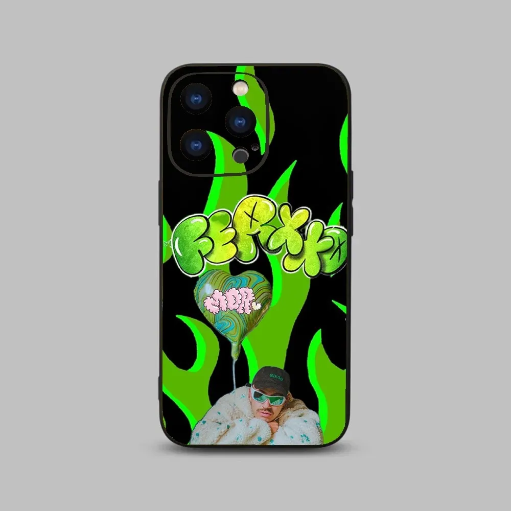 Чехол для телефона Singer F-Feid Ferxxo SIXDO Iphone 15 11 13 14 Pro Max 7 8 Plus X Xr Xs Se2020 12mini