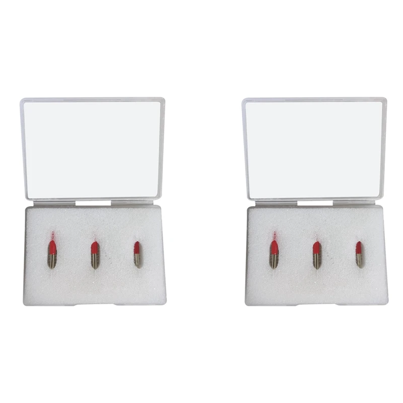 

6 шт., лезвия для режущего плоттера из карбида вольфрама, 45 градусов