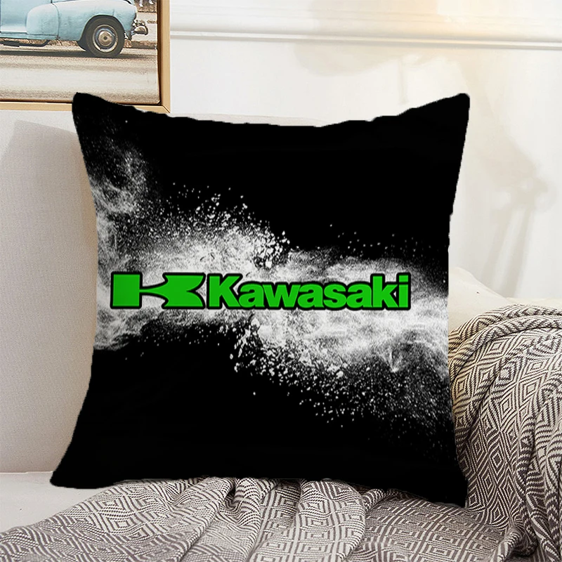 

K-kawasaki Decorative Pillowcase Decor 40x40 Cushion 45x45 Cushions Covers for Bed Pillows Pillow Cover Sofa Pillowcases Anime