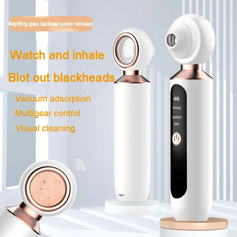 

Mini Micro Camera Visual Blackhead Removal Acne Dead Skin Deep Cleaning Black Spots Strong Vacuum Suction Device
