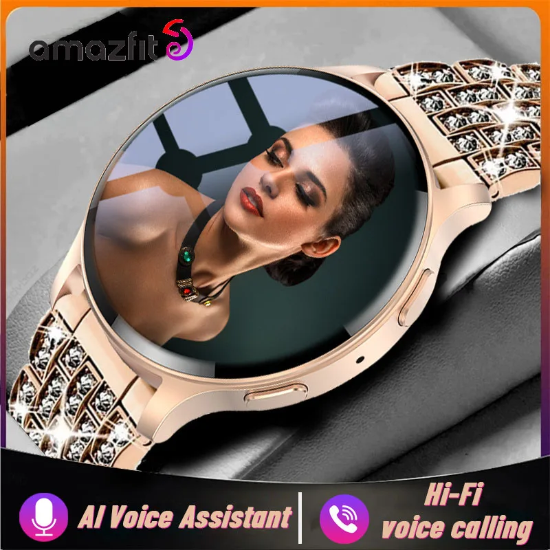 

2023 New Amazfit Smartwatch For Women Sports Blood Perssure Monitor Waterproof Watches For Huawei Xiaomi Apple Smart Watch Men