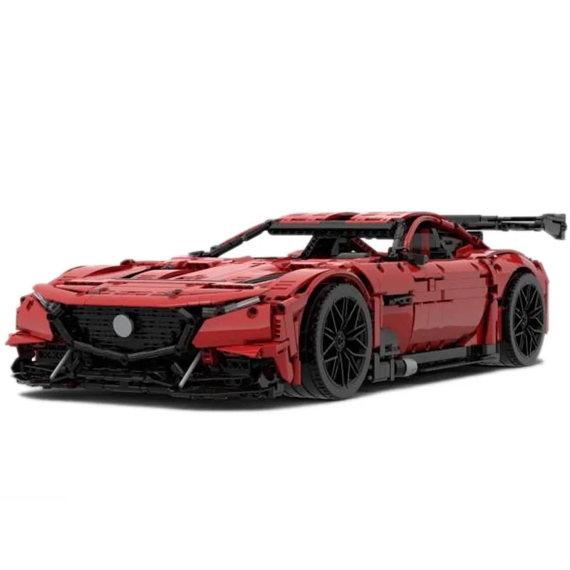 Новинка модель MOC-156321 RX-концепция 1:8 автомобиля Supercar Racers строительные блоки
