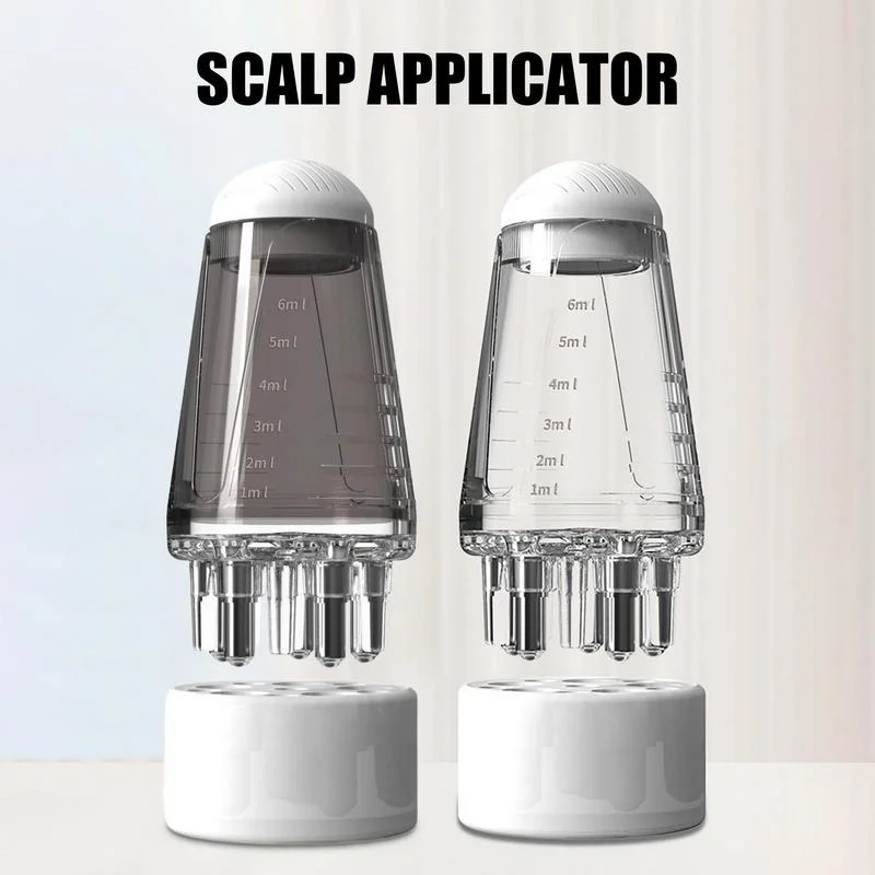 Аппликатор для кожи головы жидкая расческа портативная мини-массажная жидкий