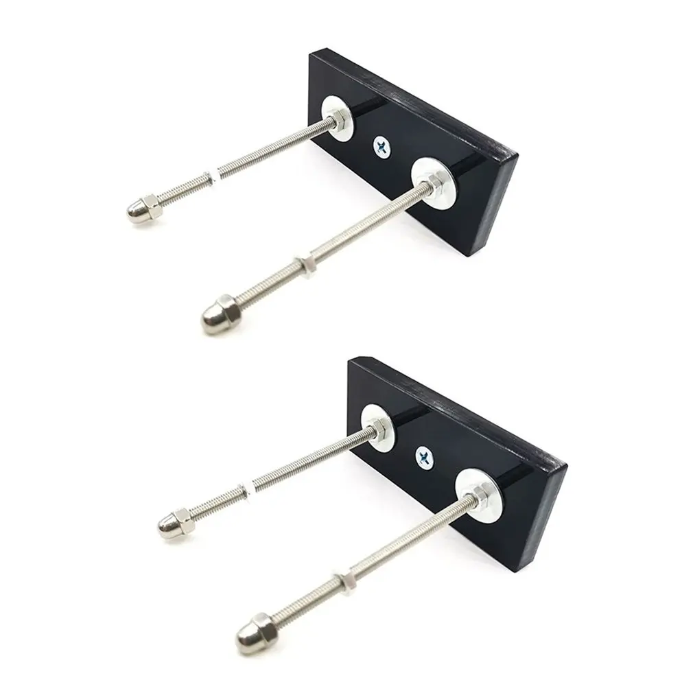 

2021 New 2pcs Skateboard Deck Display Rack Aluminium Wall Mount Holder Space Saving Tool