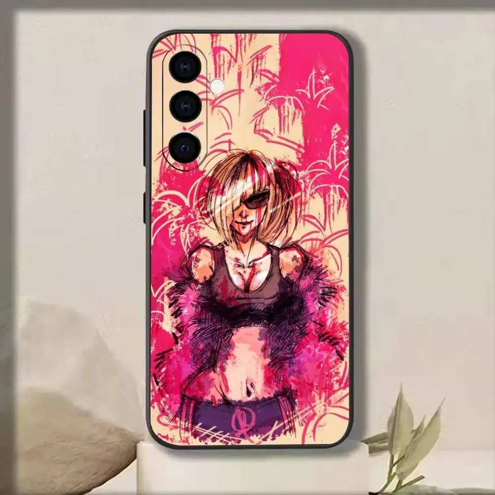 Фото Чехол для телефона Game-H-hotline m-Miami-Richter-jacket для Samsung Galaxy A73, A72, A71, A70, A53, A52, A51, мягкий силиконовый черный чехол №5