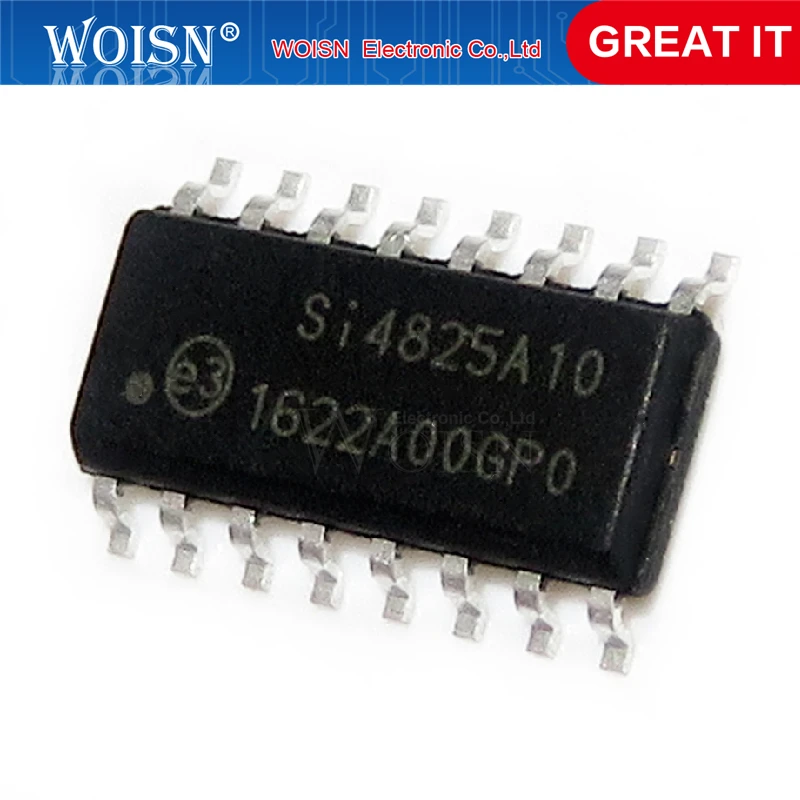 2 шт./лот SI4825-A10 SI4825A10 SI4825 SOP-16 новая Оригинальная фотография | Электронные
