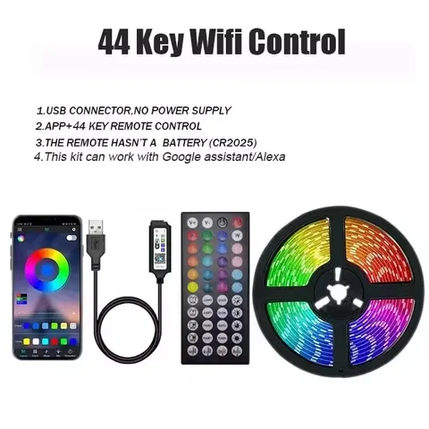 Светодиодная лента LeiiGeeGo RGB 5В