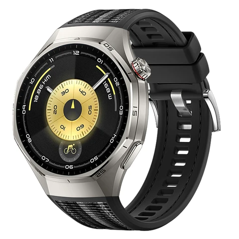 Силиконовый нейлоновый ремешок для Huawei Watch GT6 Pro