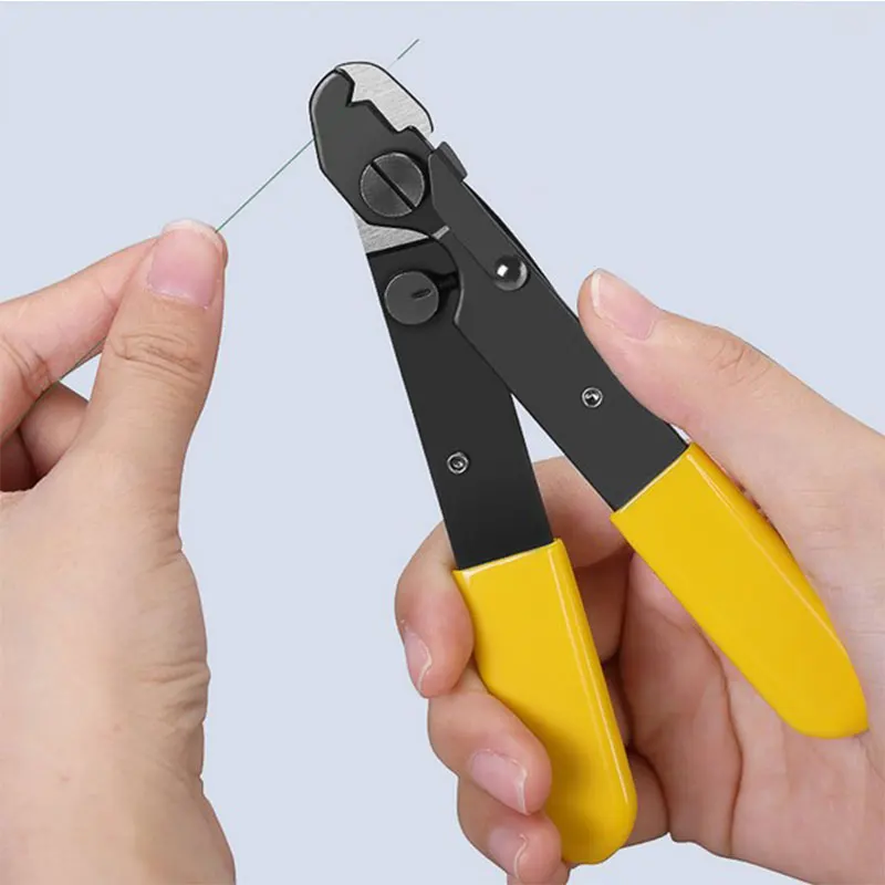 

FO103-S Single Hole Fiber Optic Cable Stripper Miller Fiber Stripping Pliers Fiber Optic Stripping Pliers Stripping Fiber Pliers