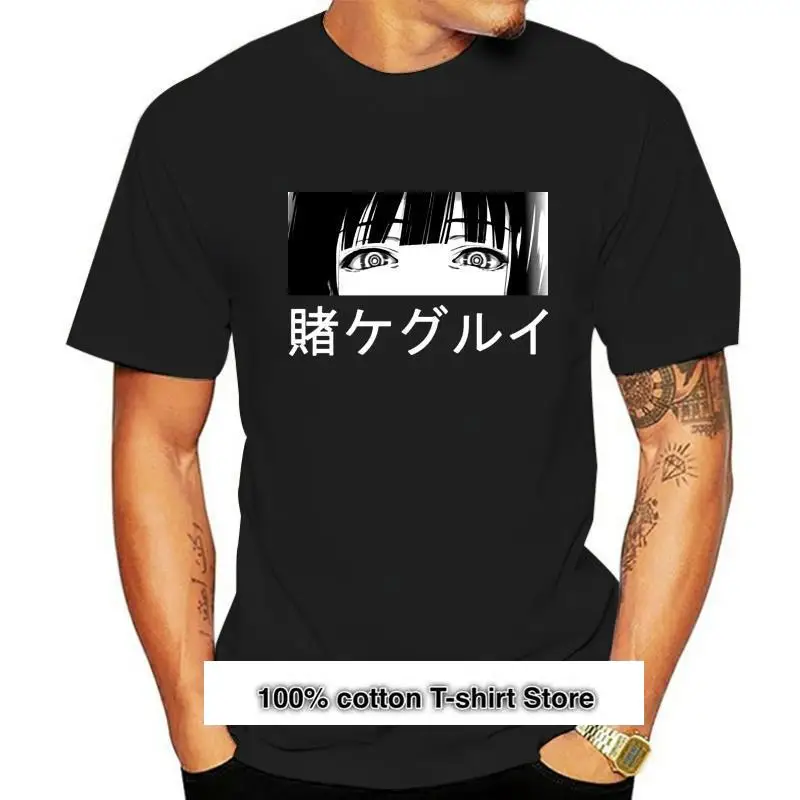 

Kekegurui-Camiseta de Manga Unisex, camisa negra con cuello redondo, diseño personalizado, de verano, 2020