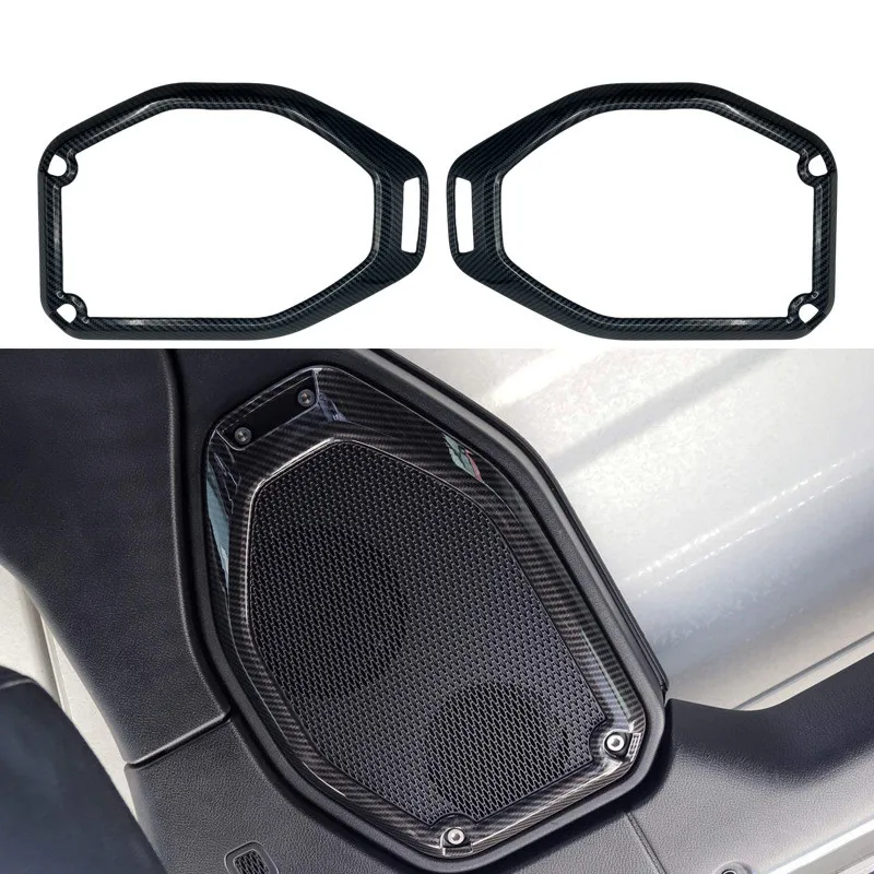 

Верхняя звуковая колонка для Jeep JL, объемная отделка для 2018 2019 2020 2021 Wrangler JL JLU 2020 2021 Гладиатор JT, багажник (2 шт./комплект)