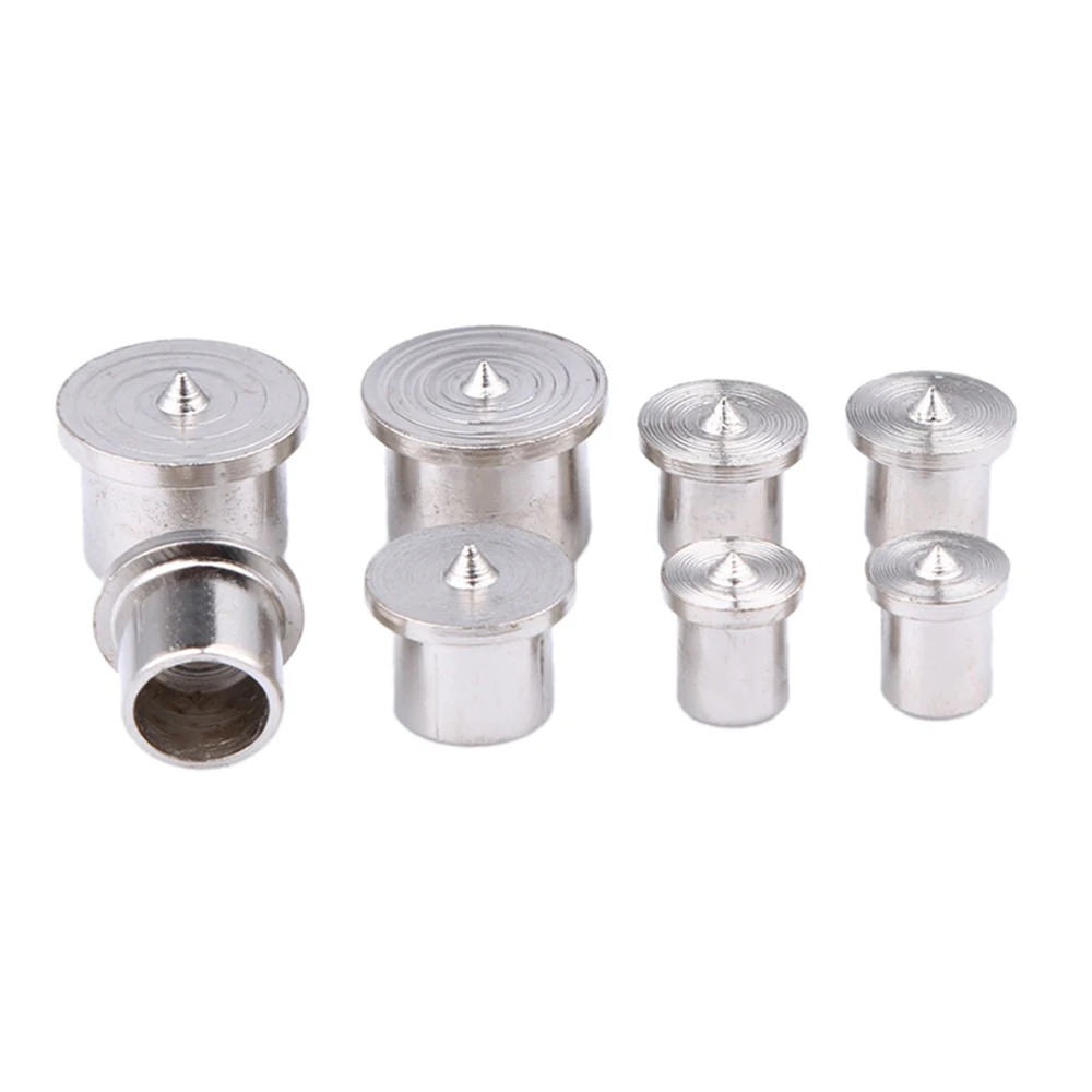 

6/8/10/12mm Panel Furniture Positioning Carpentry Log Dowel Tips Round Log Pin Locator Wooden Pin Center Punching Accessories