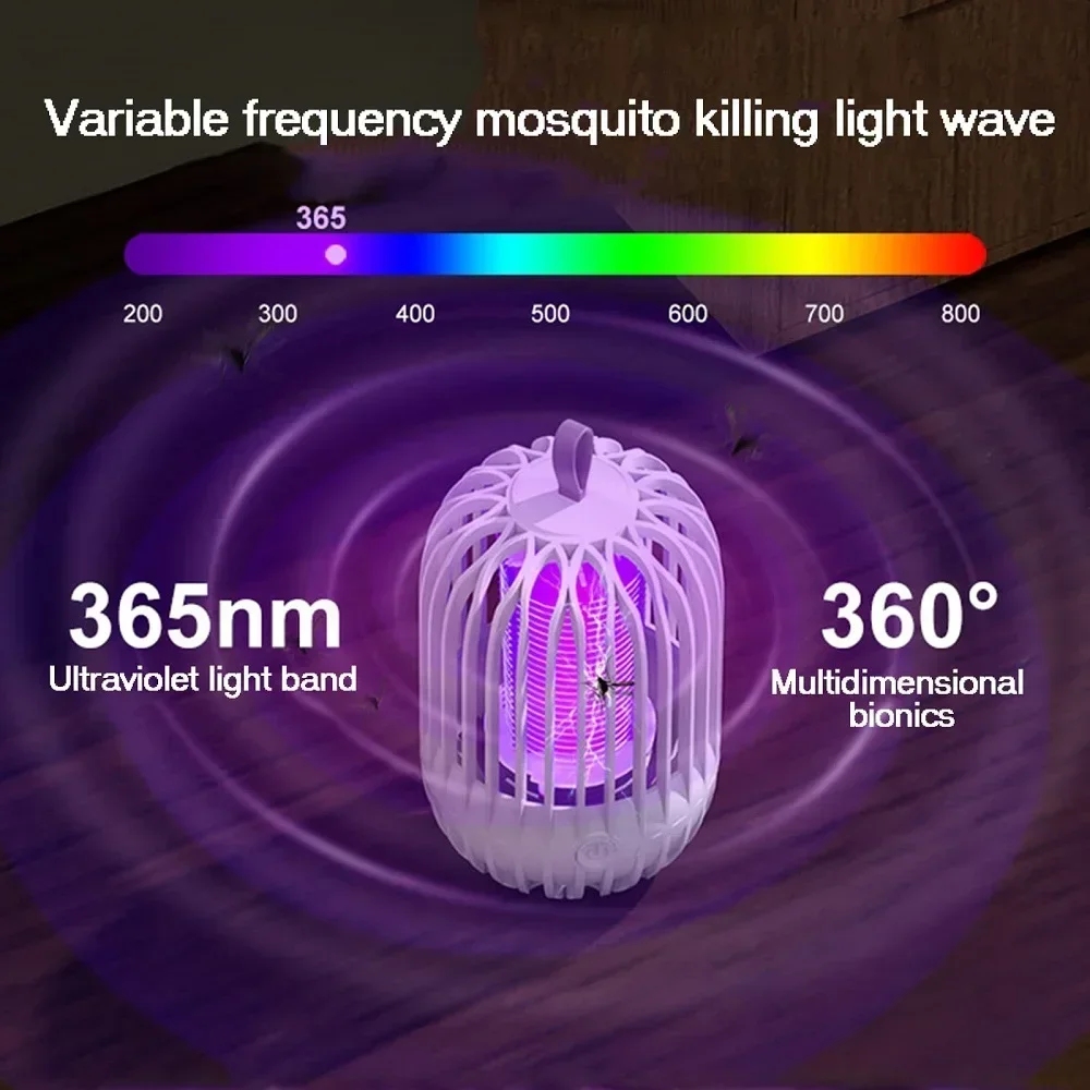 УФ-лампа-ловушка для насекомых с электрошоком