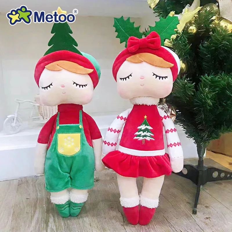 Кукла Metoo плюшевые игрушки для девочек милый Рождественский олень кукла мягкие