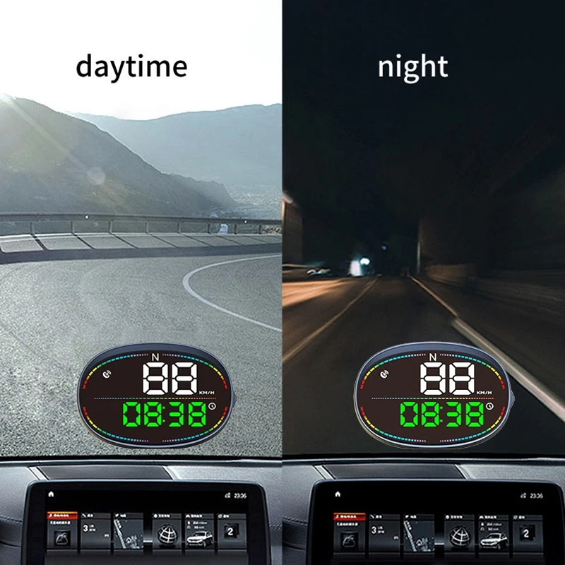 Автомобильный цифровой прибор для контроля скорости GPS-компас спидометр одометр