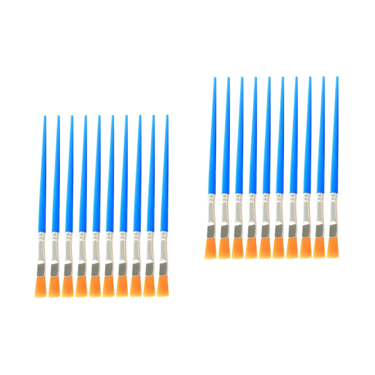 

Brushes Painting Brush Set Kids Watercolor Acrylic Oil Toddler Tool Stencil Professional Flat Nylon Artist