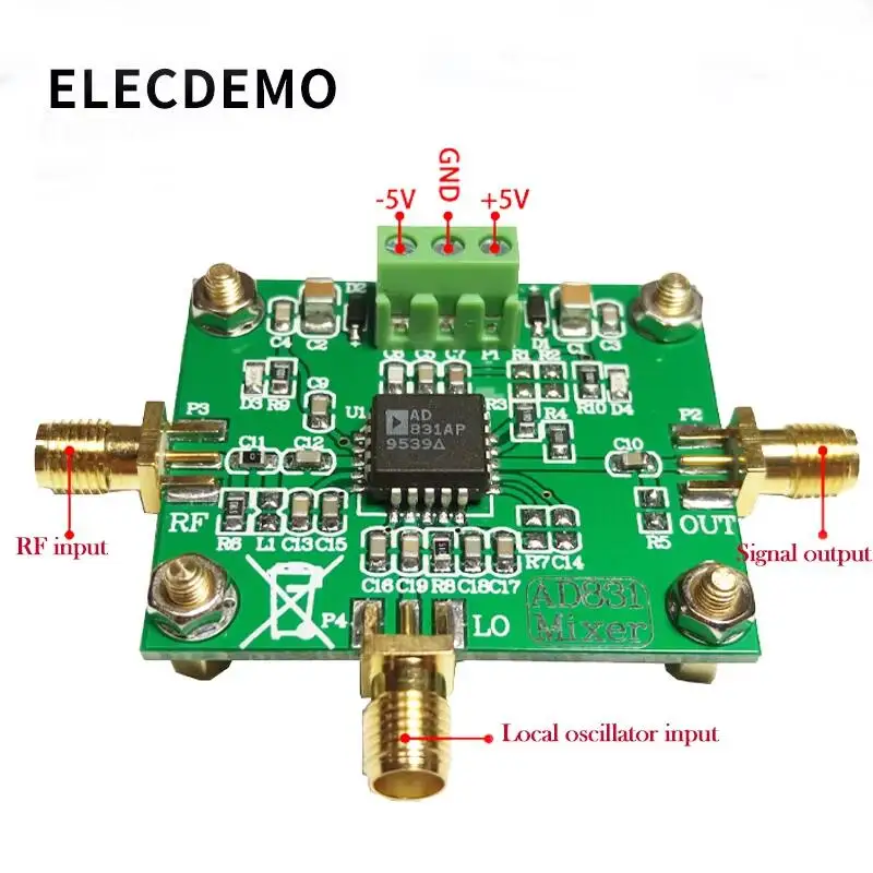Микшер AD831 ElecDemo 500МГц
