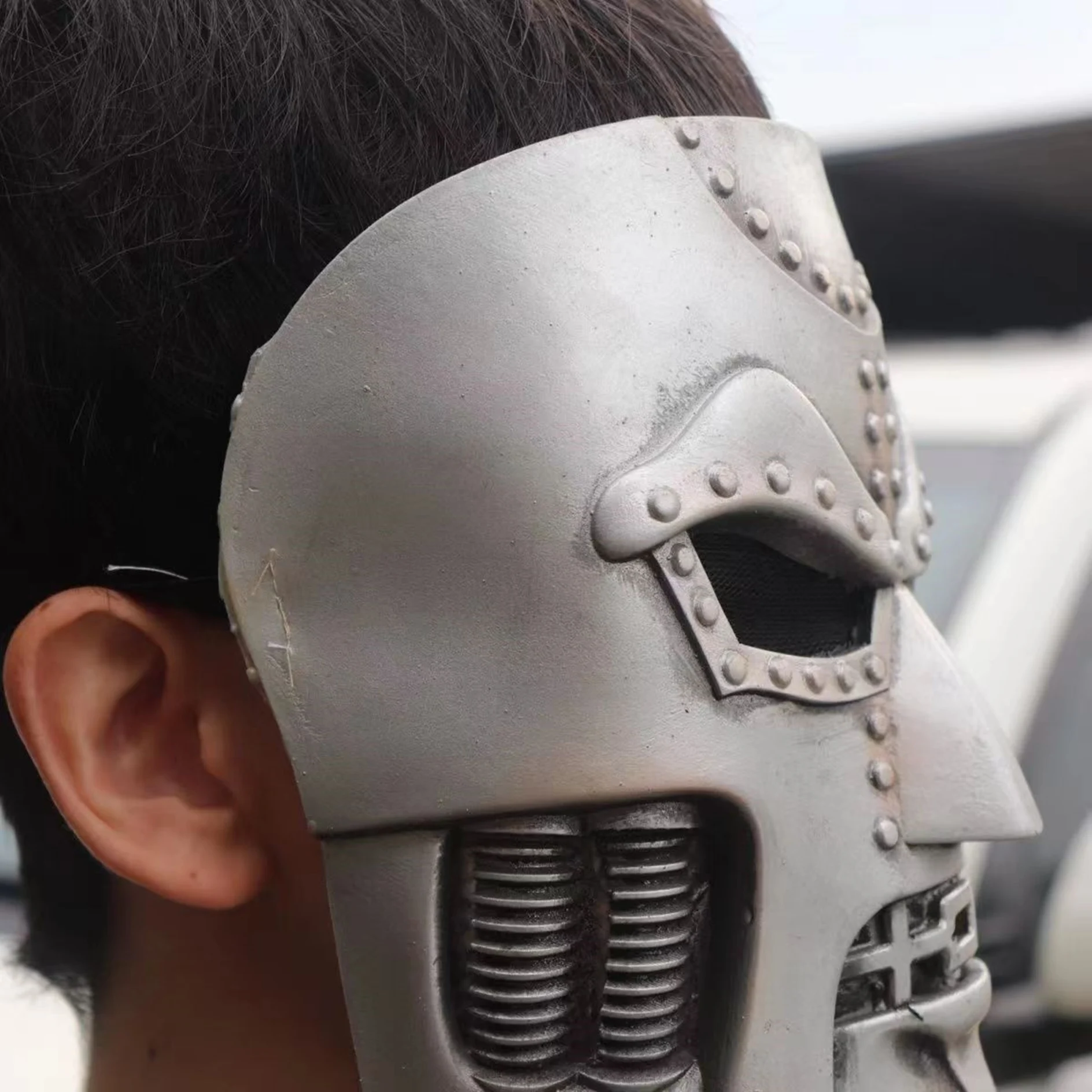 Маска Dr Doom Supervillain Victor von шлем маска на Хэллоуин латексный фантастический костюм