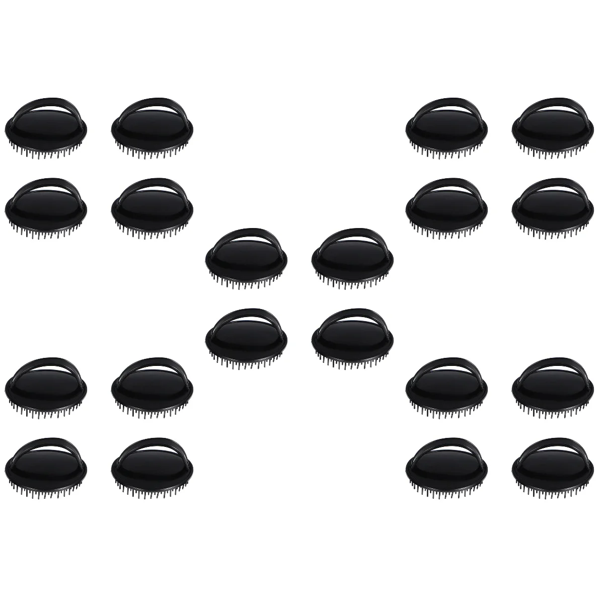 

20 шт., силиконовые щётки для мытья головы