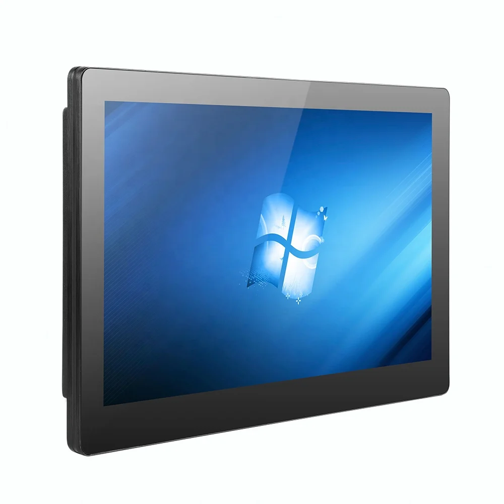 

Wall Mounted Industrial Panel PC With 18.5'' LCD Touch Screen Resolution 1366*768 Wide Screen Capacitive Touch