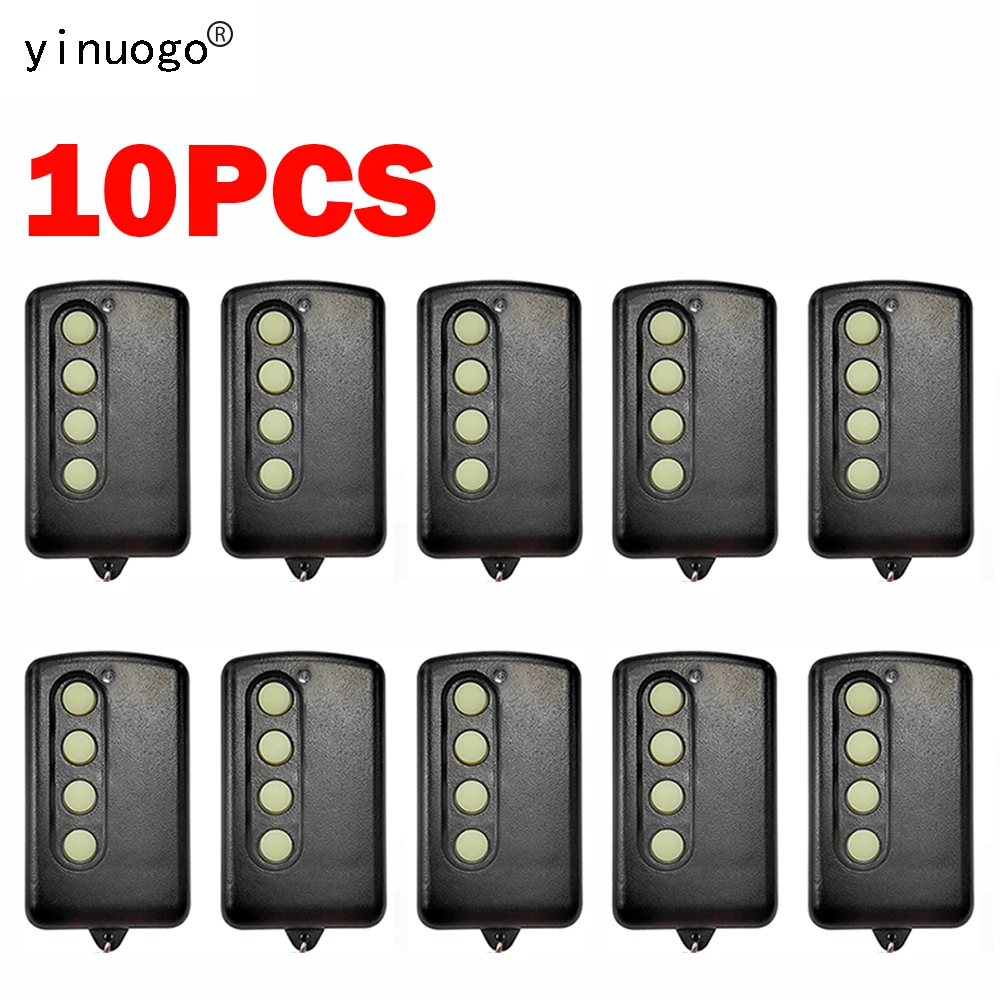 

10 PCS Remocon RMC600 Remote Control Garage Door Opener Replacement Garage Remote Control Gate Control 200MHz-500MHz Fixed Code