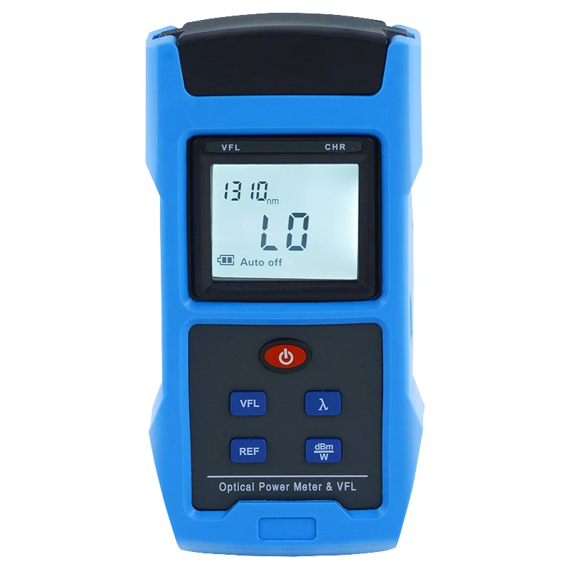 DHL Shipping 2 in 1 Fuction Optical Power Meter -70 ~+10db With VFL USB Charging 2200mAh Lithium Battery 7 Wavelengths 10KM 20KM