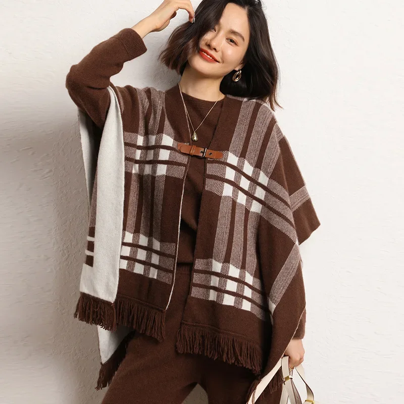 Осень/зима 2023 новый женский укороченный свободный крой с v-образным вырезом и