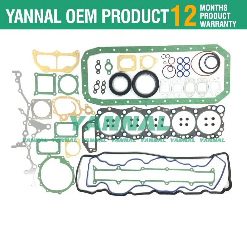 J07E J07ET JO7E полный комплект прокладок для капитального ремонта экскаватора