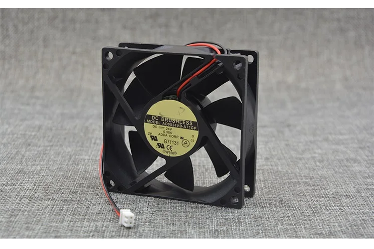 

Новый оригинальный Φ 8025 DC 24V 0.38A высокочастотный преобразователь воздуха, охлаждающий вентилятор