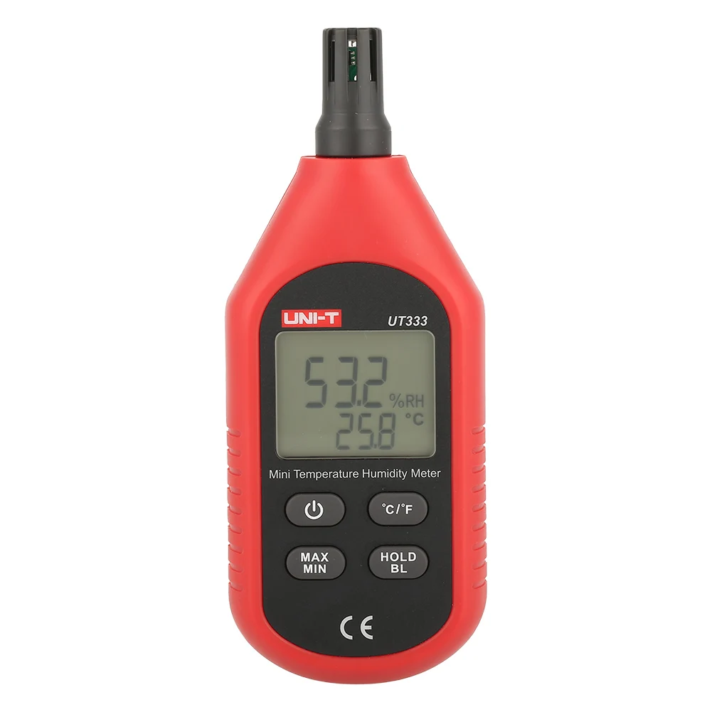 

UNI-T UT333 Mini LCD Digital Thermometer Air Temperature and Humidity Meter Sensor Temperature Temperature