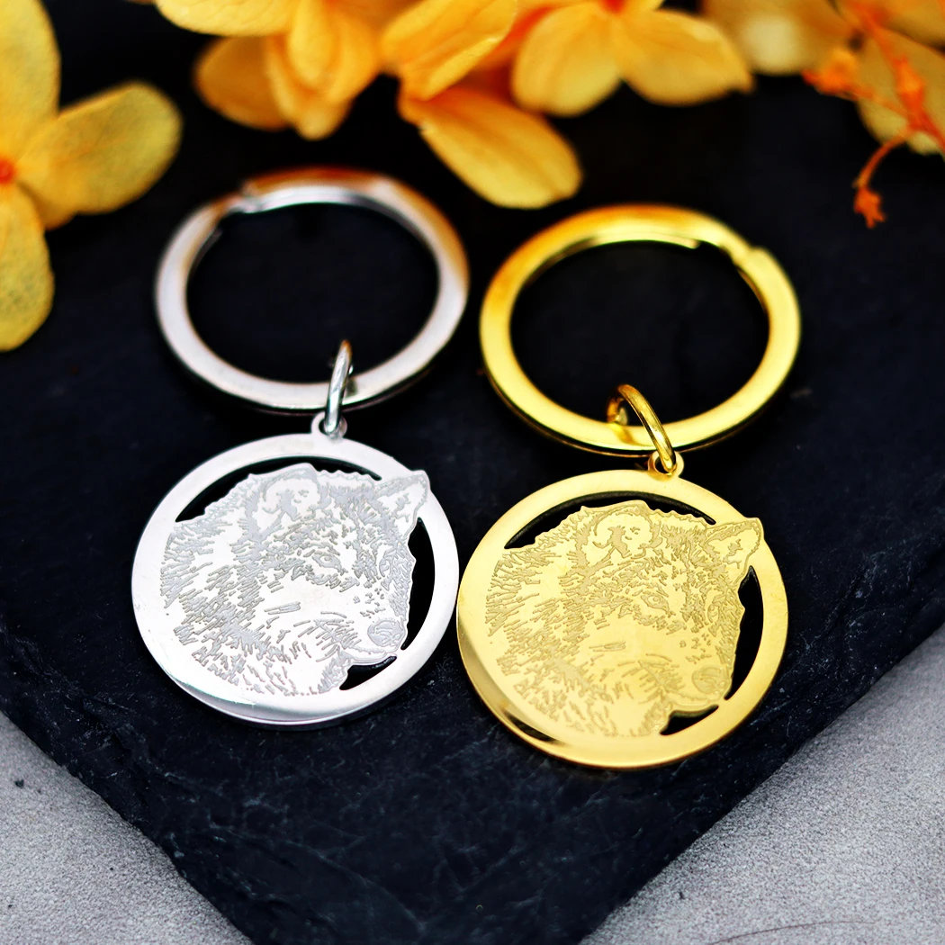 Брелок для ключей из нержавеющей стали