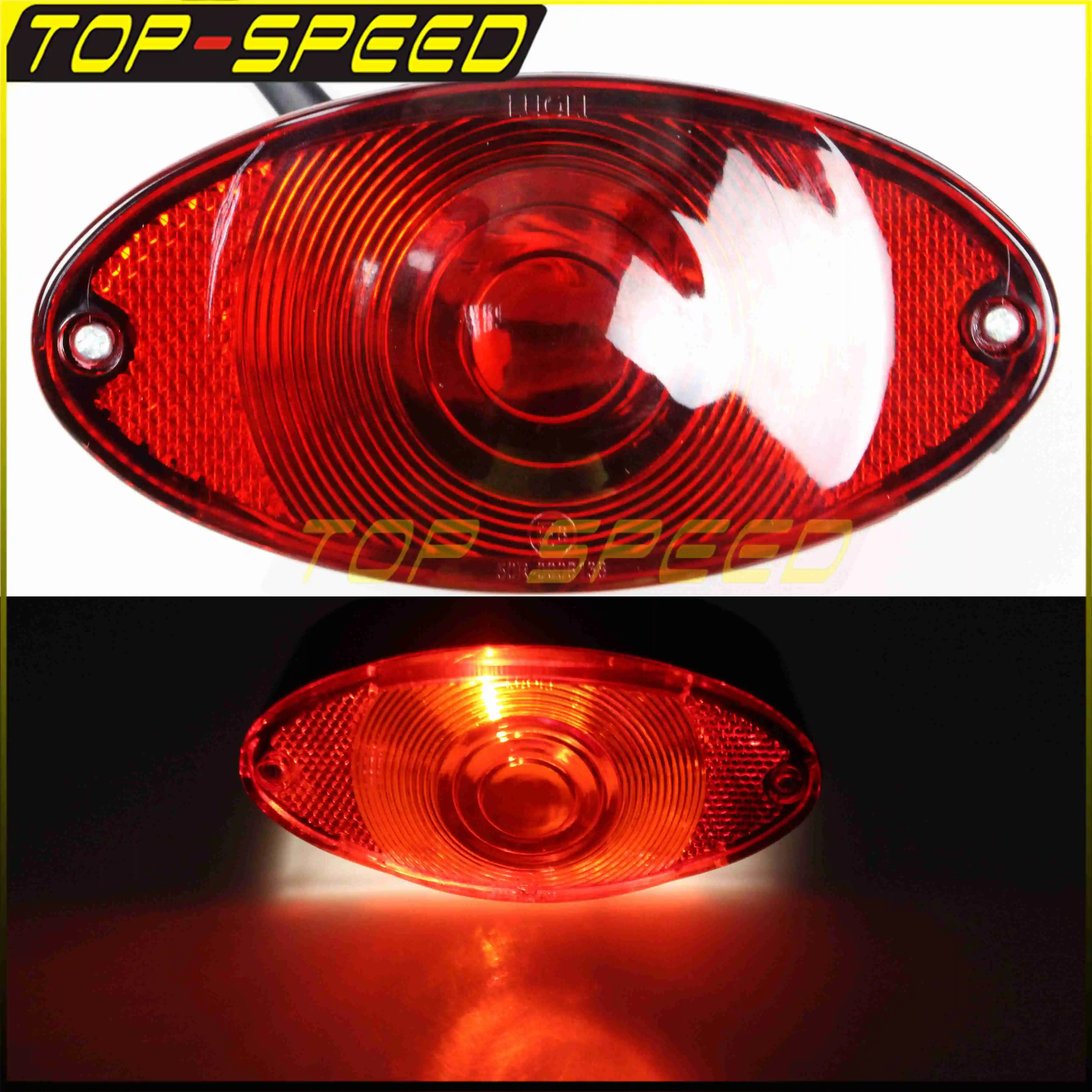 

Универсальный Задний фонарь «кошачий глаз» с красными линзами