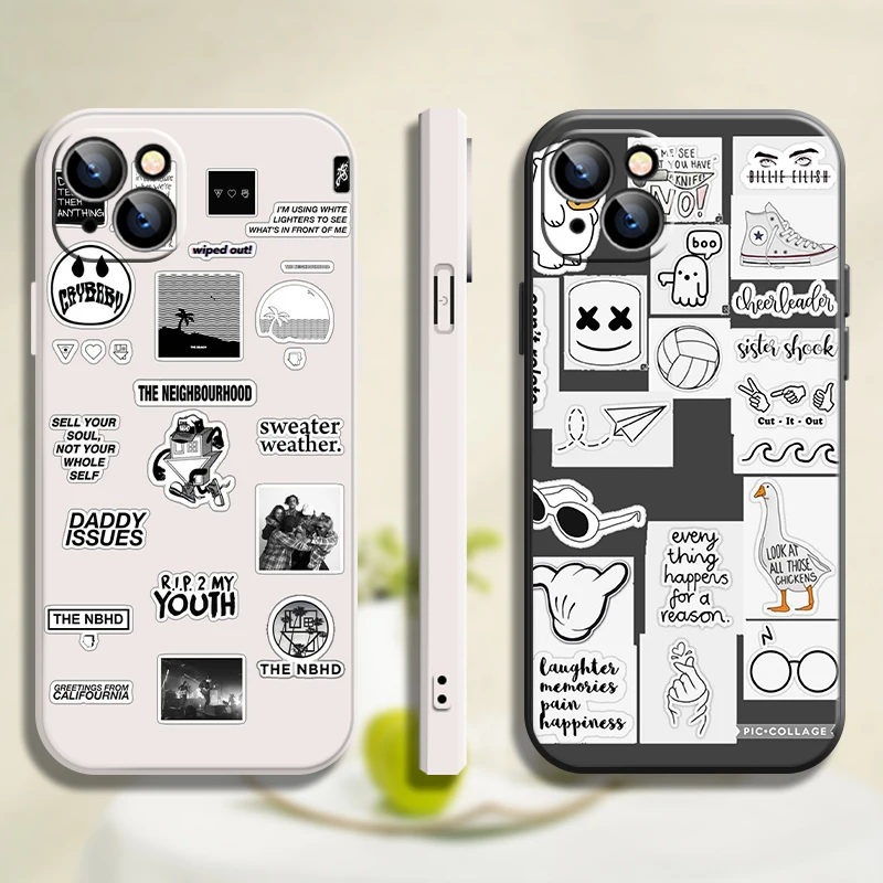 

Cool Labels Phone Case For Case iPhone 8 Xr 13 6 6s 7 7P X Xs 8 Plus 11 12 Max Pro Mini SE 2020 Fv0o Vintage Cute Cartoon