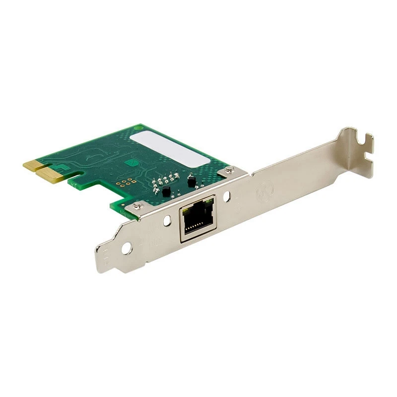 

PCI-E X1 Gigabit Single Electrical Port Server Network Card Server NIC I210-T1 RJ45 Ethernet NIC For PC Laptop Parts Accessories