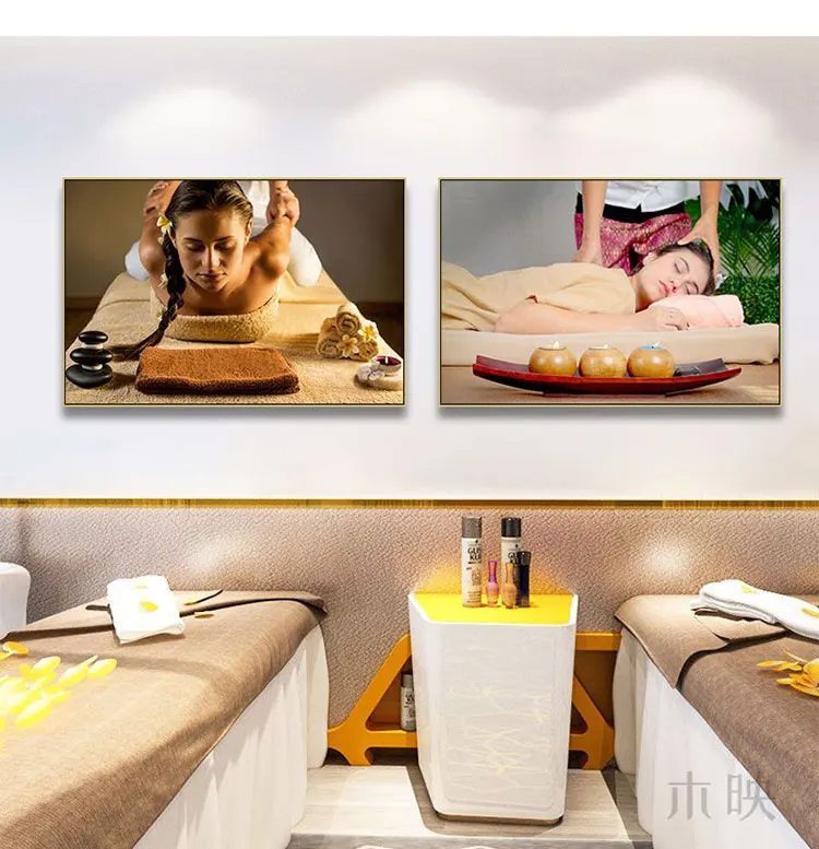 Постеры для массажа салона красоты тайского спа оздоровительного клуба постеры