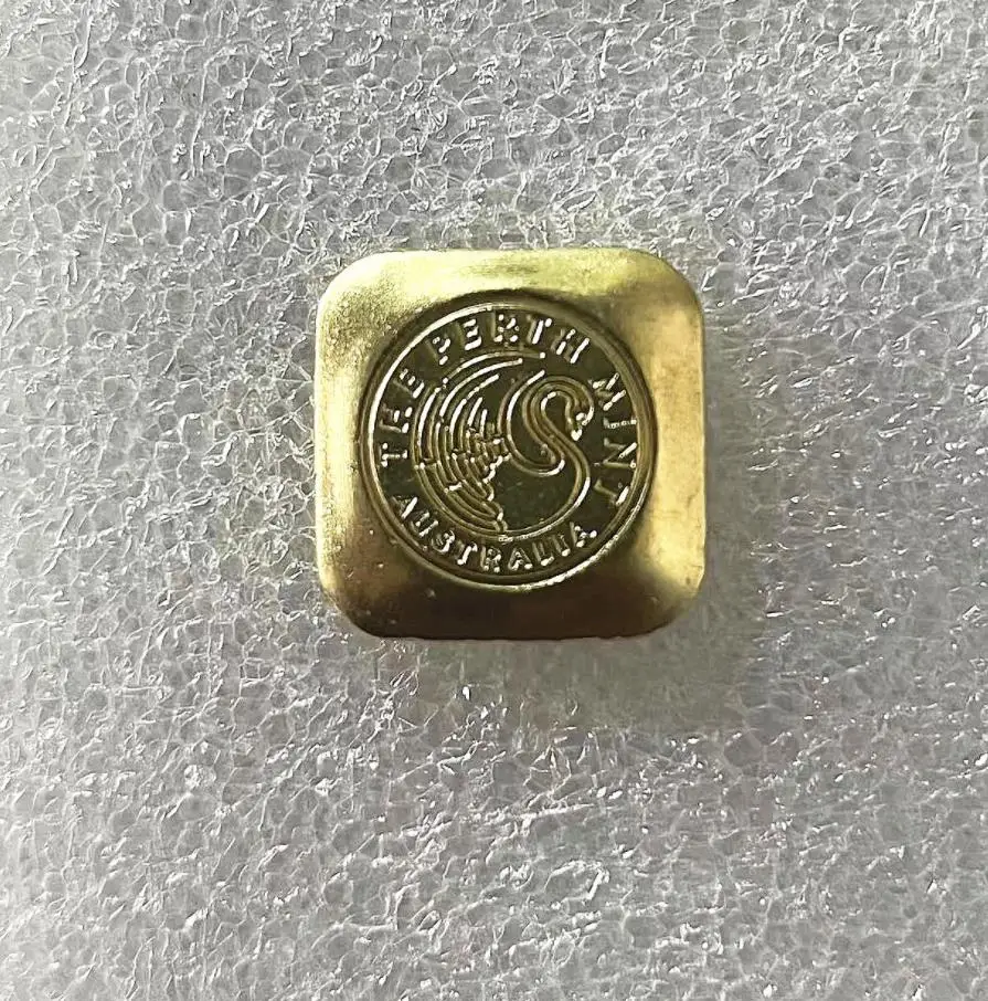

1 унция австралийского латунного позолоченного стержня, золотой слиток cx